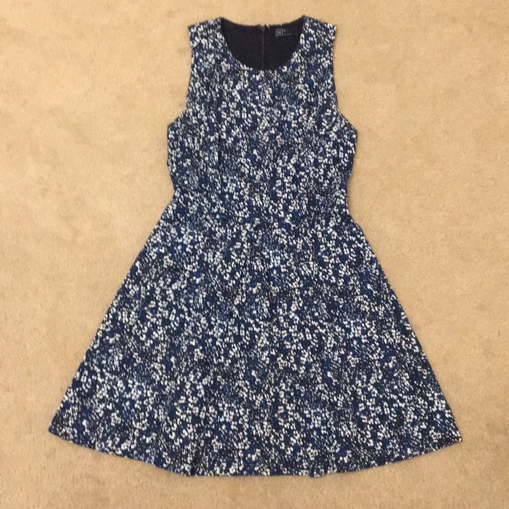Gap Blue Floral Summer Dress